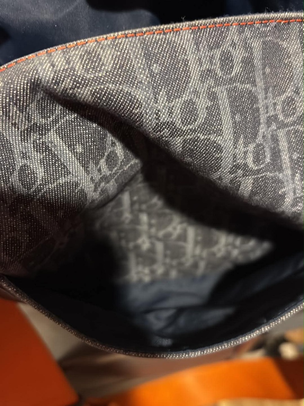 Christian Dior Vintage Flight Line Diorissimo Messenger Bag - Picture 5 of 7